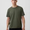 T-shirt med avslappnad passform