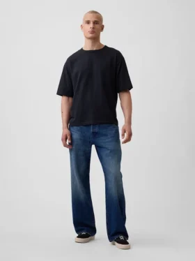 T-shirt med avslappnad passform