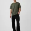 T-shirt med avslappnad passform