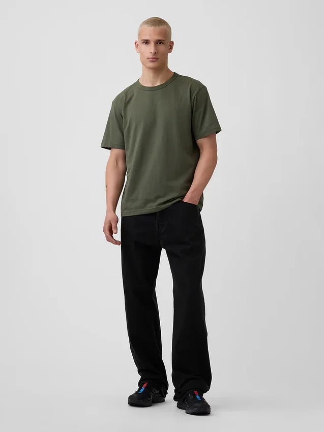 T-shirt med avslappnad passform