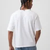 T-shirt med avslappnad passform