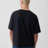T-shirt med avslappnad passform