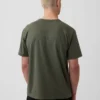 T-shirt med avslappnad passform