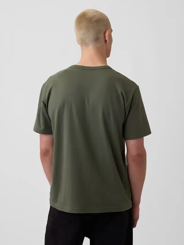 T-shirt med avslappnad passform
