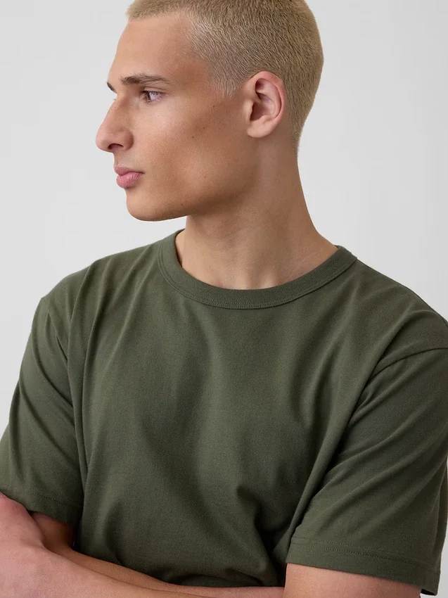 T-shirt med avslappnad passform