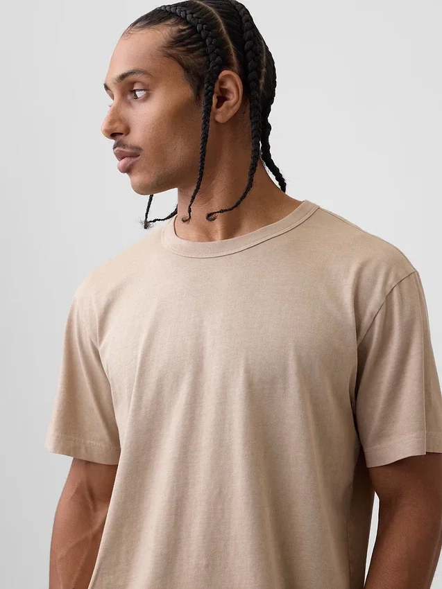 T-shirt med avslappnad passform