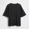 T-shirt med avslappnad passform