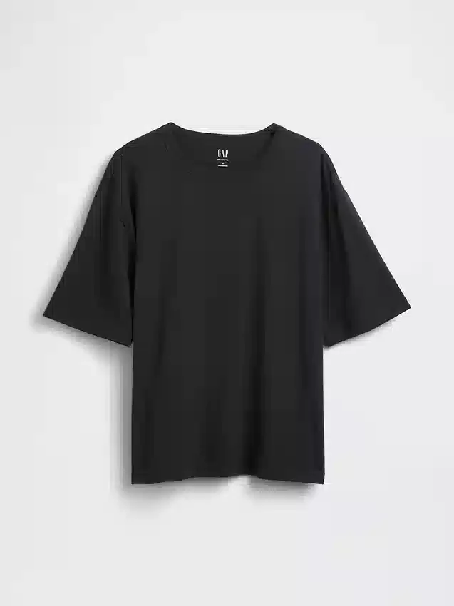 T-shirt med avslappnad passform