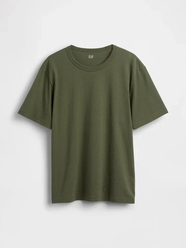 T-shirt med avslappnad passform