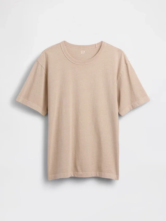 T-shirt med avslappnad passform