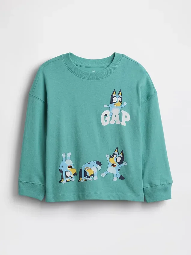 T-shirt med Bluey-motiv för Baby & Småbarn