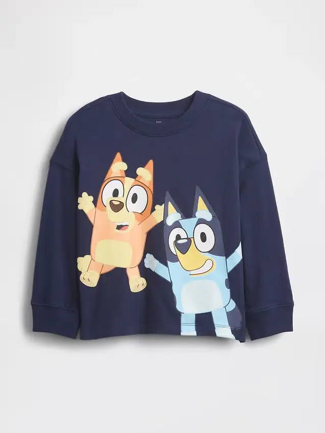 T-shirt med Bluey-motiv för Baby & Småbarn