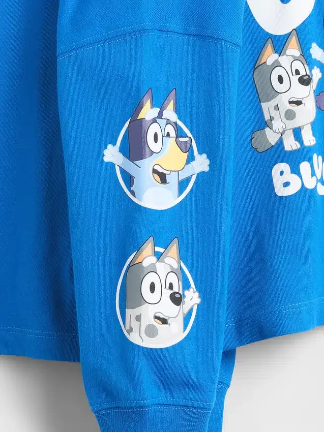 T-shirt med Bluey-motiv för Baby & Småbarn