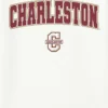 T-shirt med College of Charlestons Arch Logo som sekundär grafik