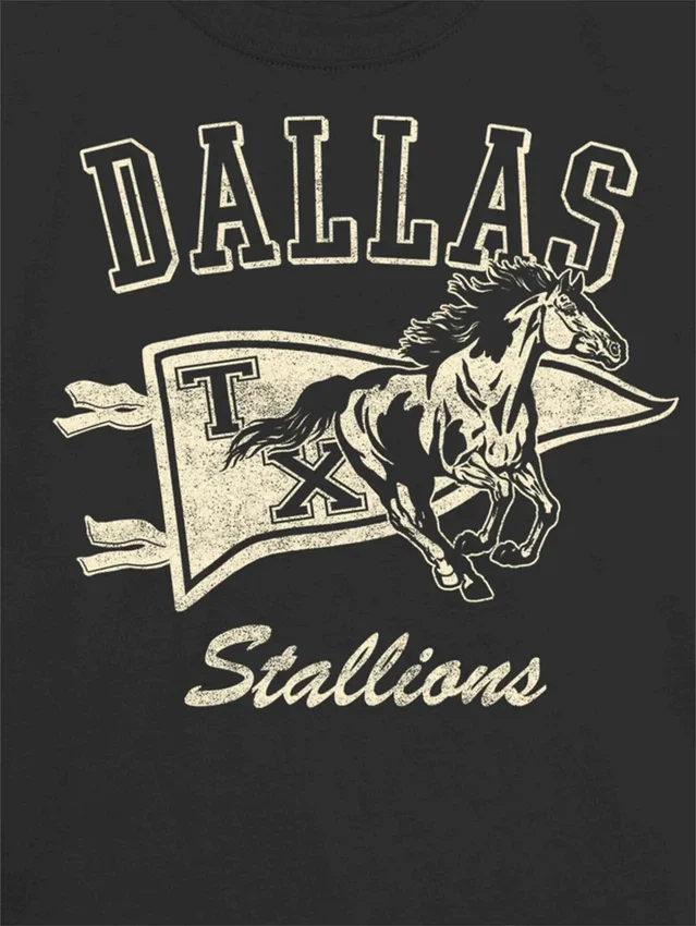 T-shirt med Dallas Stallions-motiv för barn