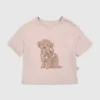 T-shirt med Doggie Bow-motiv för småbarn