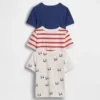 T-shirt med ficka för Baby & Småbarn (3-pack)