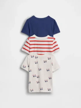 T-shirt med ficka för Baby & Småbarn (3-pack)
