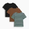 T-shirt med ficka för Baby & Småbarn (3-pack)