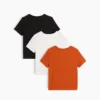 T-shirt med ficka för Baby & Småbarn (3-pack)