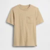 T-shirt med ficka för barn