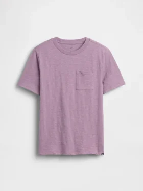 T-shirt med ficka för barn