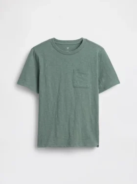 T-shirt med ficka för barn