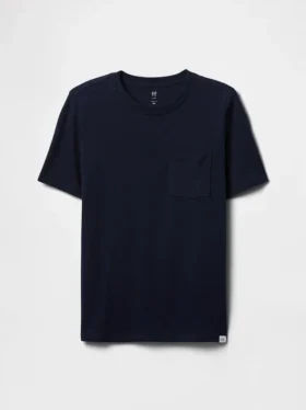 T-shirt med ficka för barn