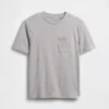 T-shirt med ficka för barn