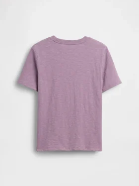 T-shirt med ficka för barn