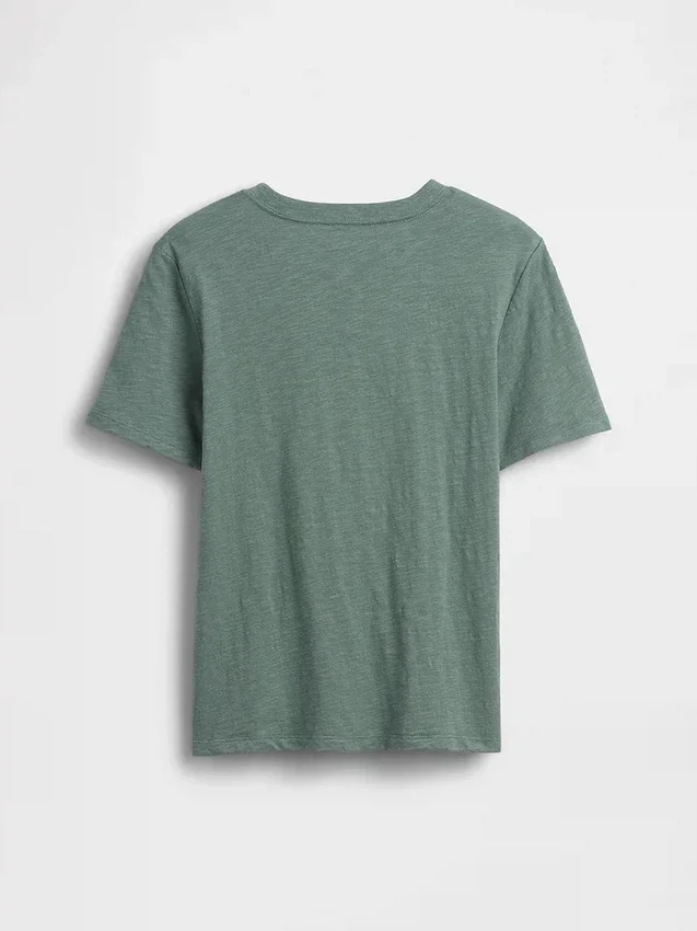 T-shirt med ficka för barn