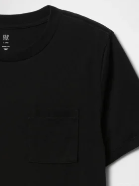 T-shirt med ficka för barn