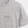 T-shirt med ficka för barn