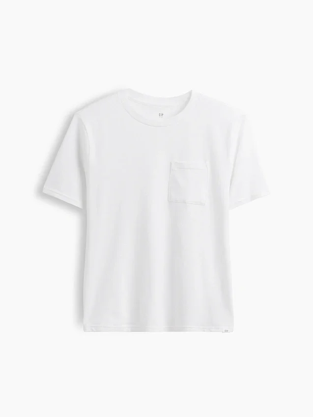 T-shirt med ficka för barn