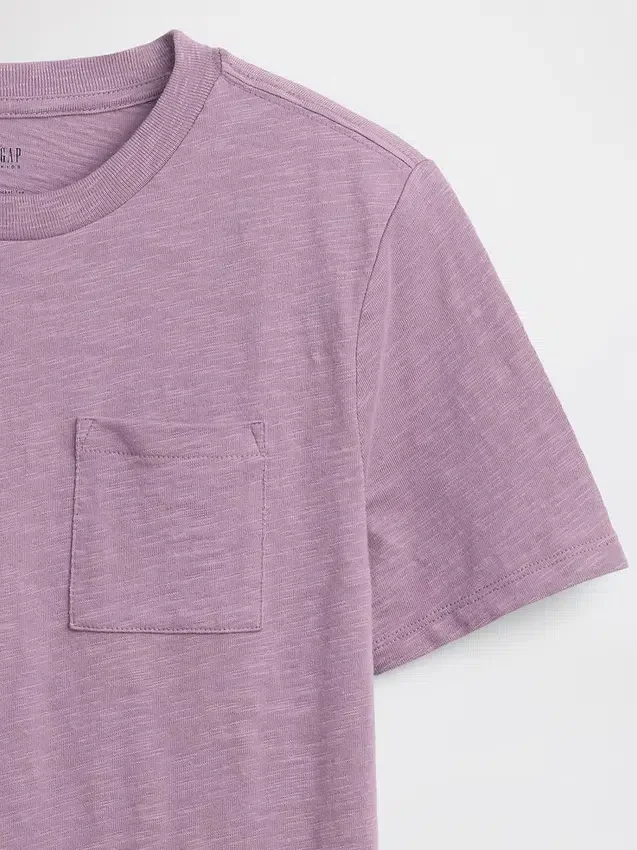 T-shirt med ficka för barn