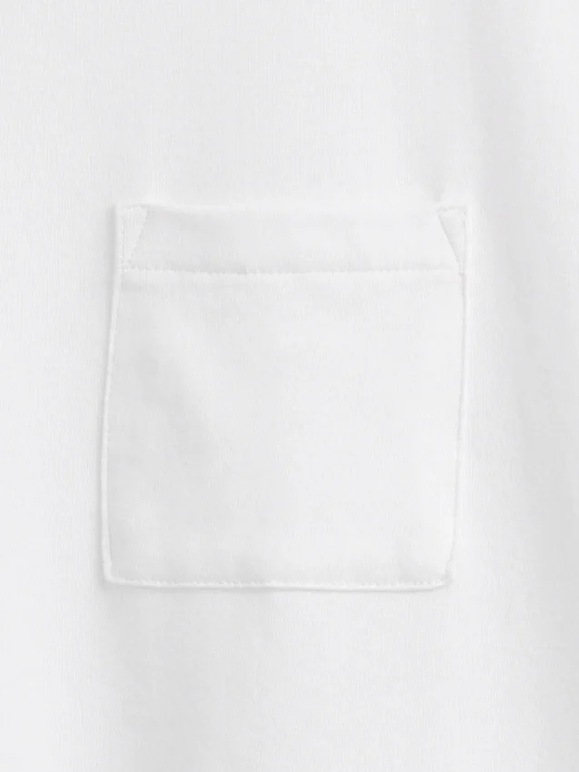 T-shirt med ficka för barn