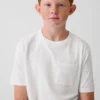 T-shirt med ficka för barn