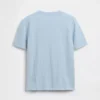 T-shirt med ficka i ekologisk bomull för barn