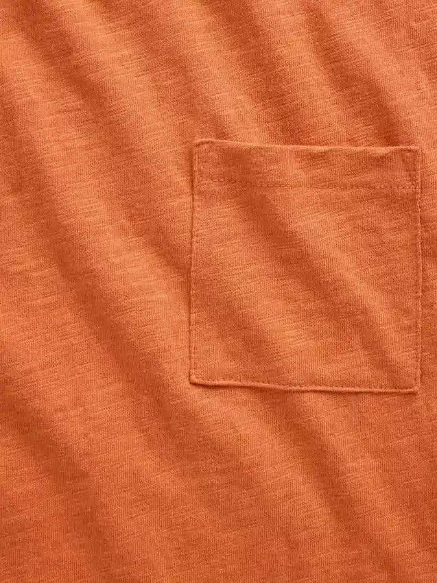 T-shirt med ficka i ekologisk bomull för barn