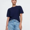 T-shirt med ficka i ekologisk bomull för vuxna