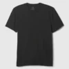 T-shirt med ficka i ekologisk bomull för vuxna