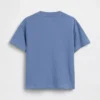 T-shirt med ficka och henleykrage för Baby & Småbarn