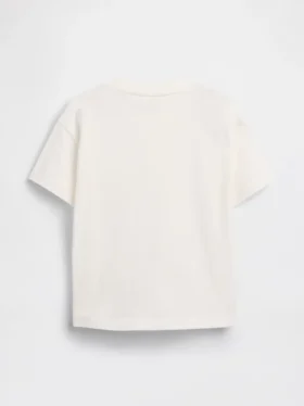 T-shirt med ficka och henleykrage för Baby & Småbarn