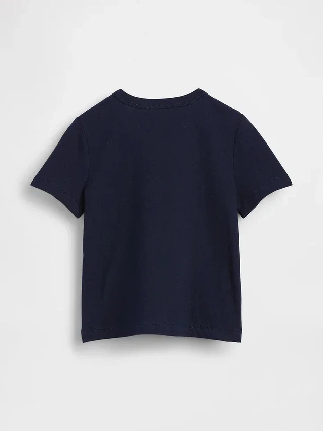 T-shirt med grafiskt logo för Baby & Småbarn
