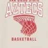 T-shirt med grafiskt motiv av San Diego State Universitys basketkorg