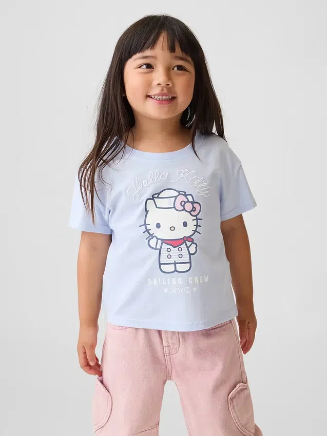 T-shirt med Hello Kitty-motiv för småbarn