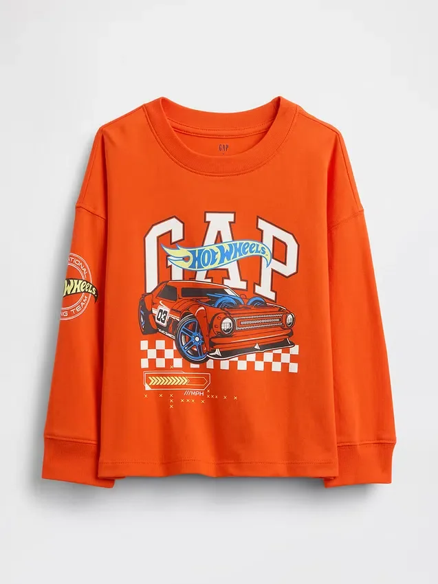T-shirt med Hot Wheels-motiv för Baby & Småbarn