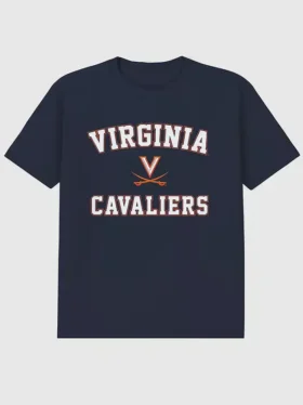 T-shirt med klassisk grafisk motiv från University of Virginia