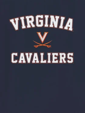 T-shirt med klassisk grafisk motiv från University of Virginia