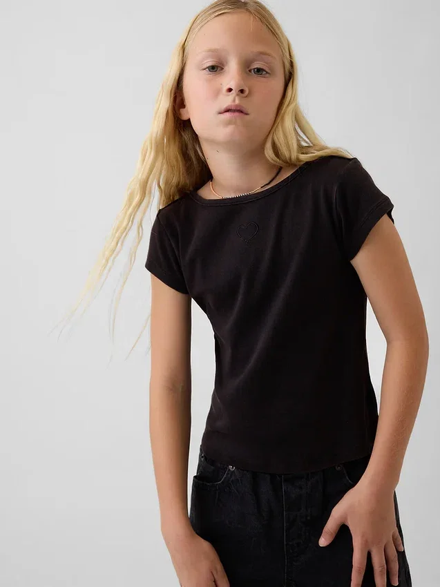 T-shirt med korta ärmar för barn